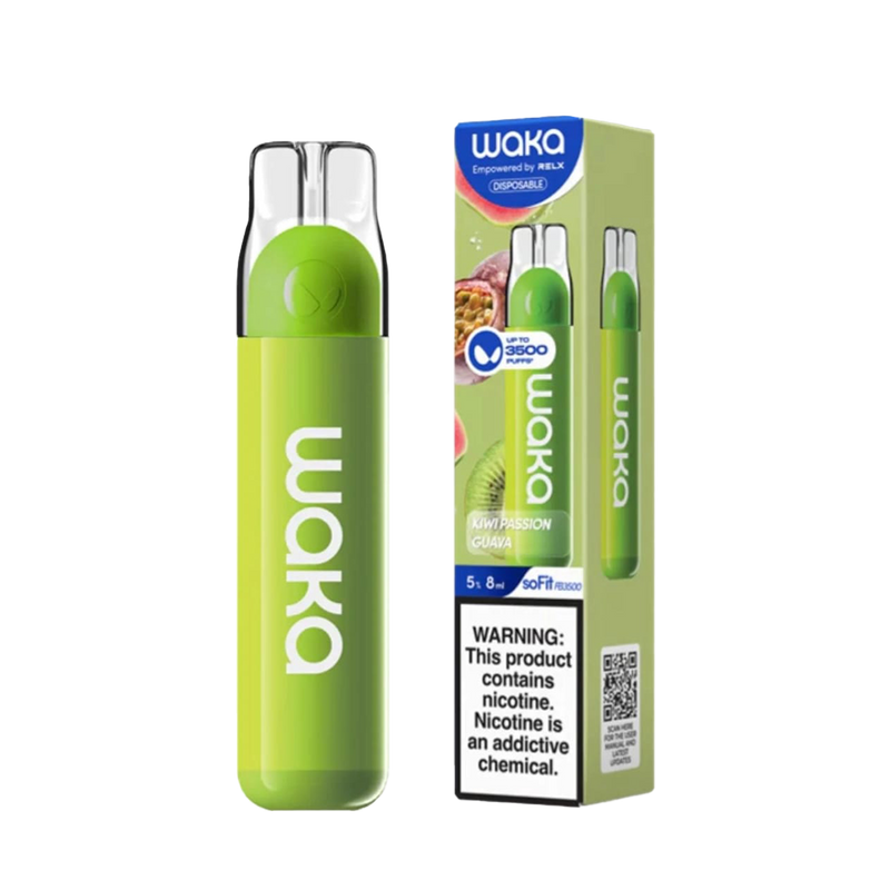 Waka - Kiwi Passion Guava - 3500 Taffs 5%