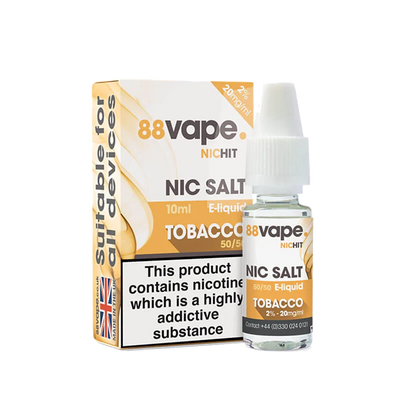 88Vape Nic Salt Original Tobacco 10ml / 20mg (Copy)