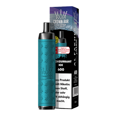 AL Fakher Crown Bar 15000 puffs Pro - Blackcurrant Ice - 5mg