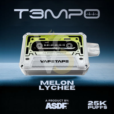 ASDF Tempo - Melon Lychee - 25k Puffs 5%