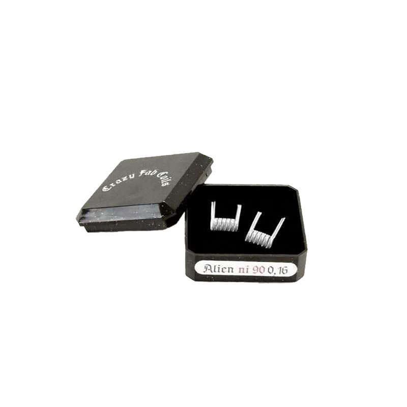 Alien NI90 0.16Ω 3x26 NI90/38 - Crazy Fab Coils - VapeMaroc