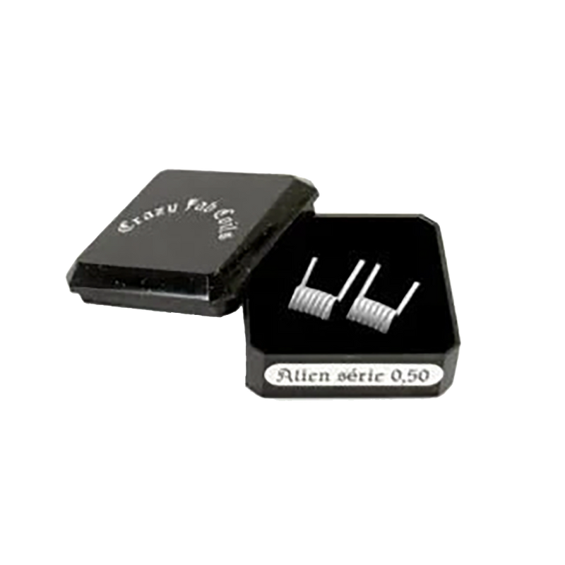 Alien Serie 3X28 NI80/38 0.5Ω - Crazy Fab Coils - VapeMaroc