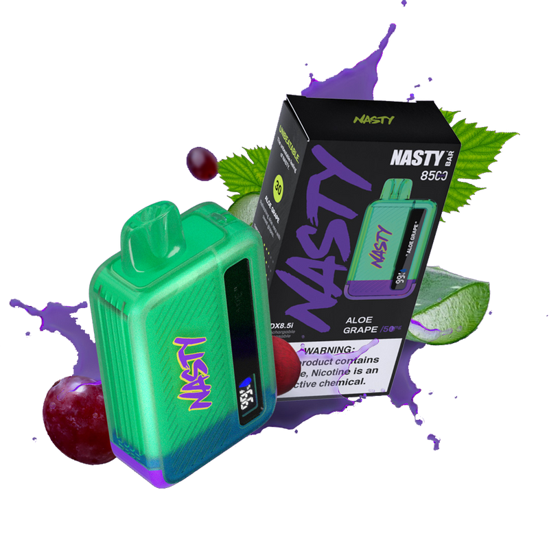 Nasty 8.5K - ALOE GRAPE 8500 puffs 2%