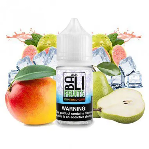 Bali PMG (Pear, Mango and Guava) Ice  30 ml Salt E-Liquide by Kings Crest - VapeMaroc
