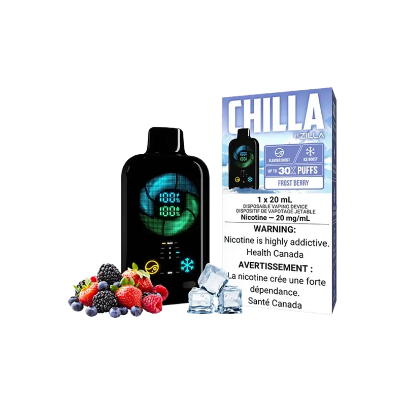 CHILLA by ZILLA 30K - Frost Berry - 2%