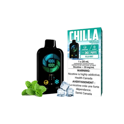 CHILLA by ZILLA 30K - Killa Mint - 2%