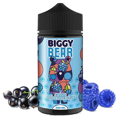 Cassis Framboise Bleue  - Biggy Bear - 200ml
