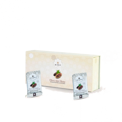 Chocolat blanc au CBD (1 pièce)