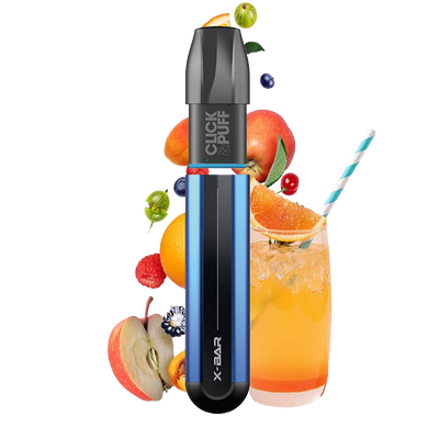 X-BAR Click & Puff kit de démarrage - Tropical Punch