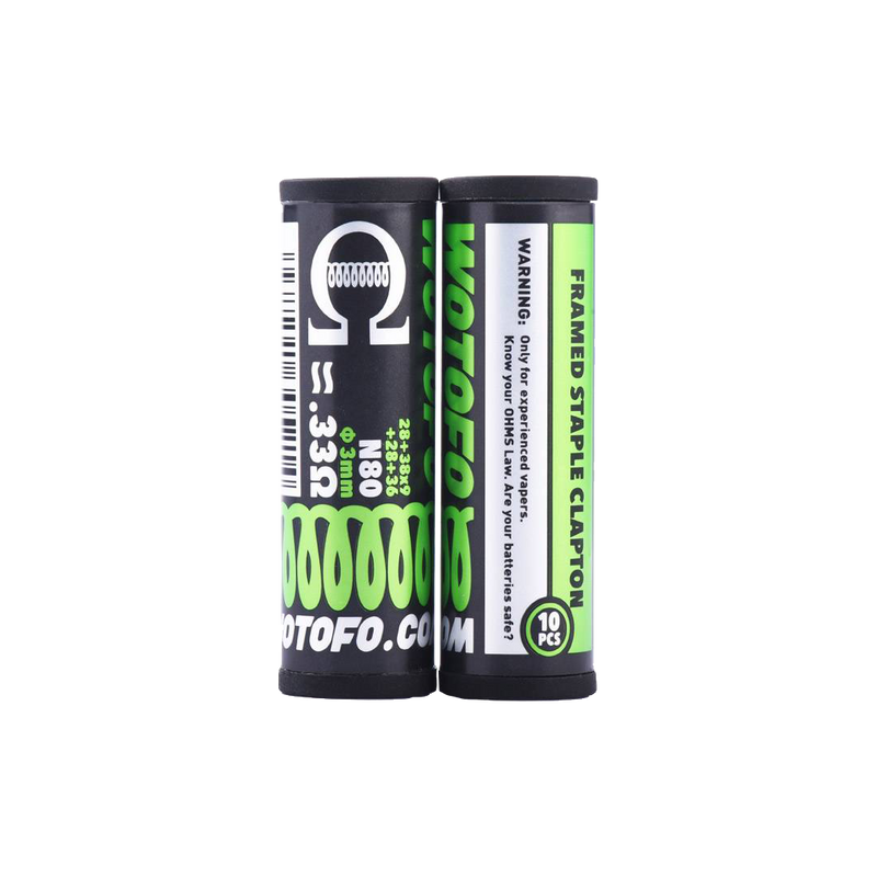 Coils Ni80 Alien Prebuild 0.33 Ohm - Wotofo - VapeMaroc