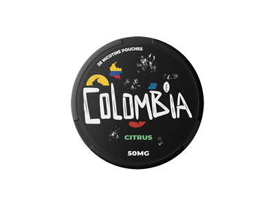 Colombia INTENSE Nicotine Pouches - Citrus - 50mg