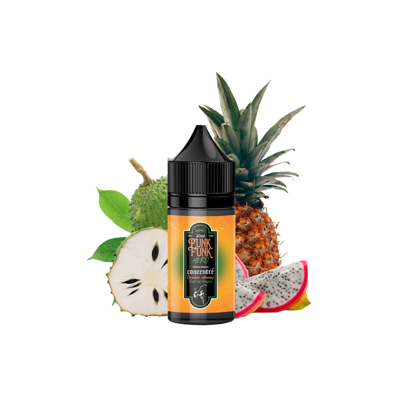 Concentré Corossol Ananas Fruit du Dragon Punk Funk Hero - 30 ml