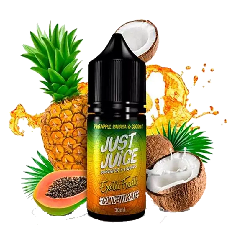 Concentré Just Juice Papaya Pineapple Coconut 30ml