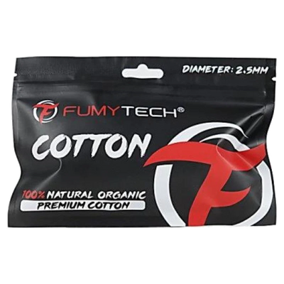 Coton Premium 100% Naturel Organique 2.5mm - Fumytech