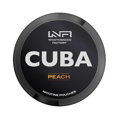 Cuba Nicotine Pouche - Peach - 50mg