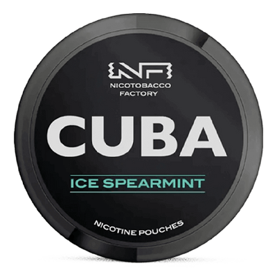 Cuba Nicotine Pouche - Spearmint Ice - 50mg