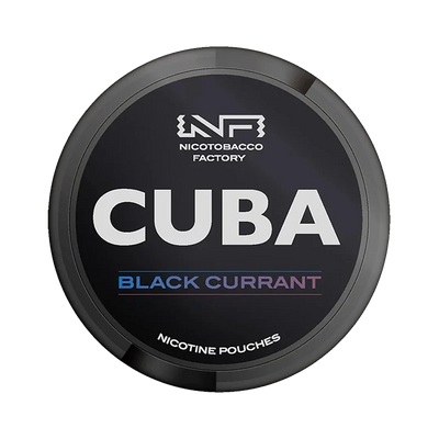 Cuba Nicotine Pouche - Black Currant Strong - 50mg