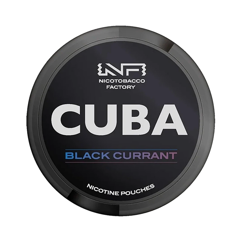 Cuba Nicotine Pouche - Black Currant Strong - 50mg