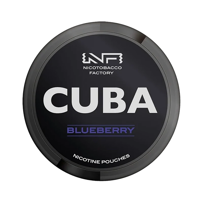 Cuba Nicotine Pouche - Blueberry Strong - 50mg