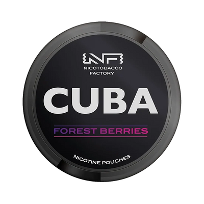 Cuba Nicotine Pouche - Forest Berries Strong - 50mg