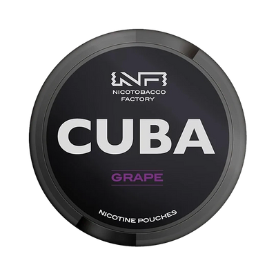 Cuba Nicotine Pouche - Grape Strong - 50mg