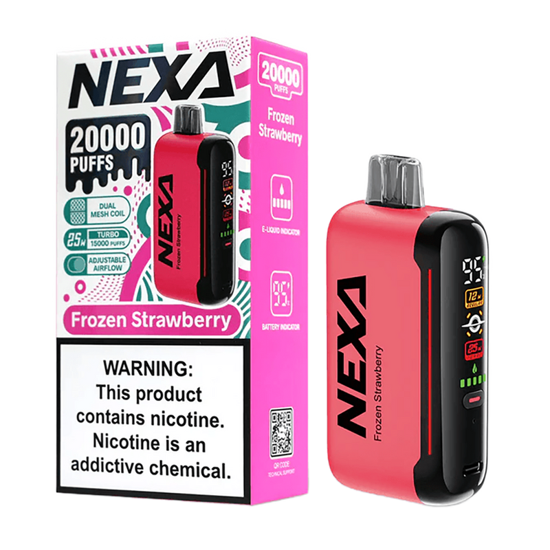 DragBar Nexa - Frozen Strawberry - 20k Taffs 5%