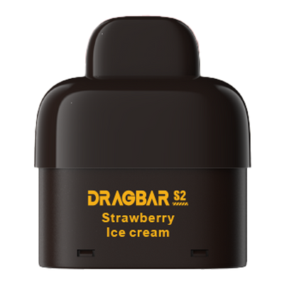 DRAGBAR S2 Pod - Strawberry Ice Cream - 5%