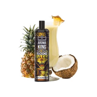 Dark Knight 5000 Puffs Pina Colada Rum 0mg - Aroma King