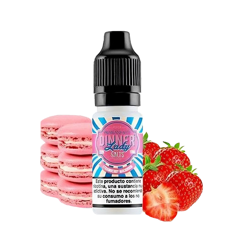 Dinner lady strawberry macaron 20mg