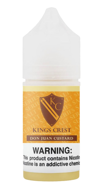 Don Juan Custard 30 ml Salt E-Liquide by Kings Crest