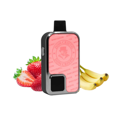 Don Cristo Bars Strawberry Banana 25K Puffs 2%