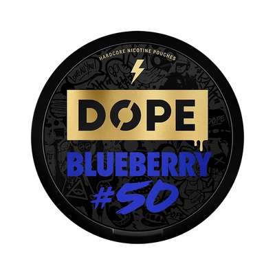 Dope - Nicotine pouche - Blueberry - 50mg/g