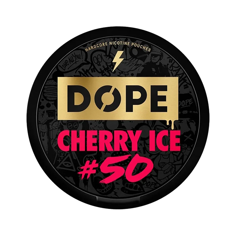 Dope - Nicotine pouche - Cherry Ice - 50mg/g