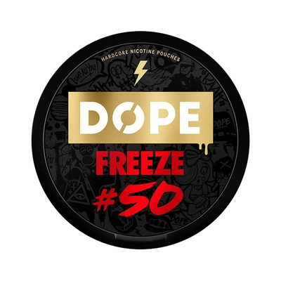 Dope - Nicotine pouche - Freeze - 50mg/g