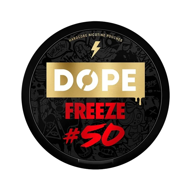Dope - Nicotine pouche - Freeze - 50mg/g