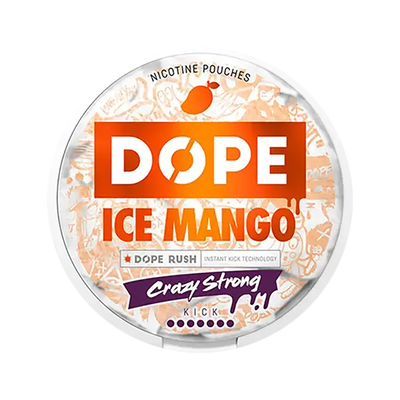 Dope - Nicotine pouche - Ice Mango - 50mg/g