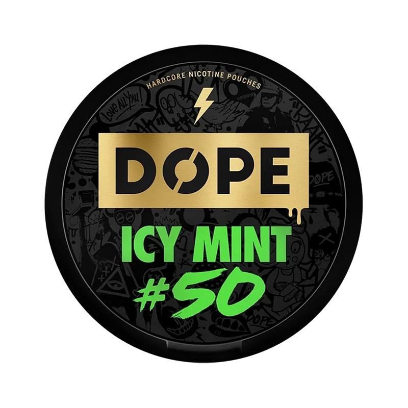Dope - Nicotine pouche - Icy Mint - 50mg/g