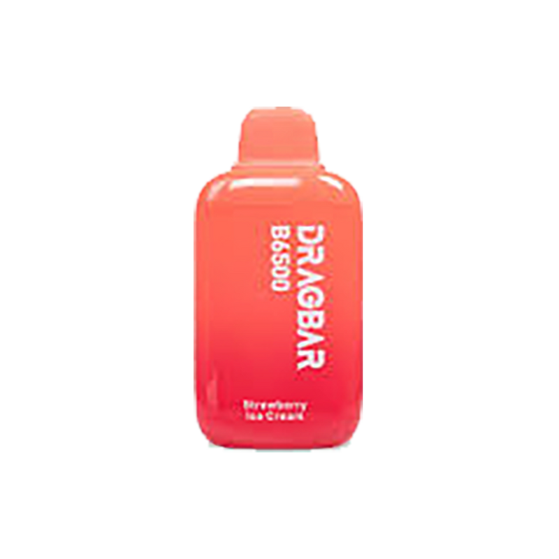 Drag Bar B6500 Puff - Strawberry ice cream Strong Version - 5%