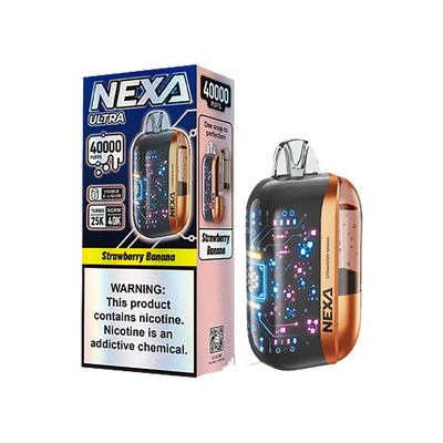 DragBar Nexa Ultra - Strawberry Banana - 40k Taffs 2%