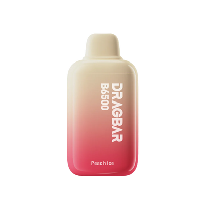 Drag Bar B6500 Puff - Peach ice - 5%