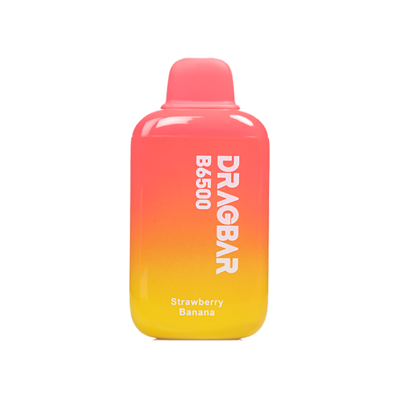 Drag Bar B6500 Puff - Strawberry banana - 5%