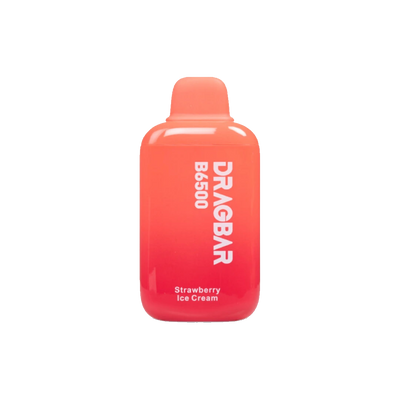 Drag Bar B6500 Puff - Strawberry ice cream - 5%
