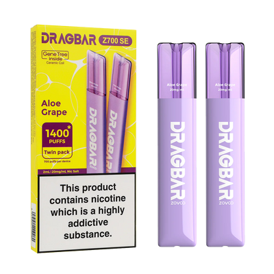 Dragbar Z700 SE 1400 Pufss (700X2) Aloe Grape