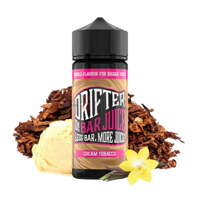 Drifter bar juice Cream Tobacco 120ml Longfill
