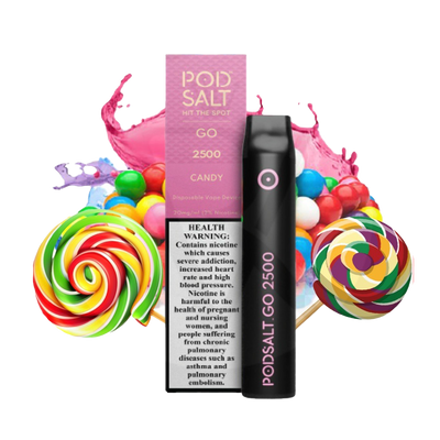 POD Salt 2500 puffs Candy 5%
