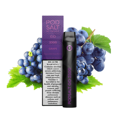 POD Salt 2500 puffs Grape 5%