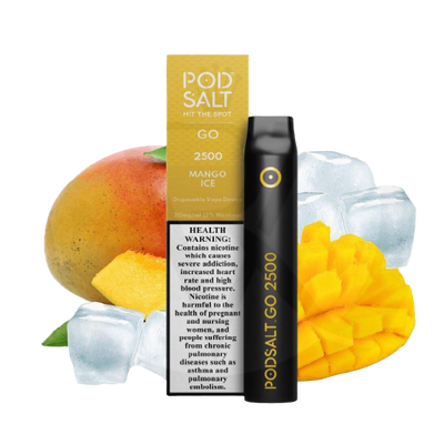 POD Salt 2500 puffs Mango Ice 2%