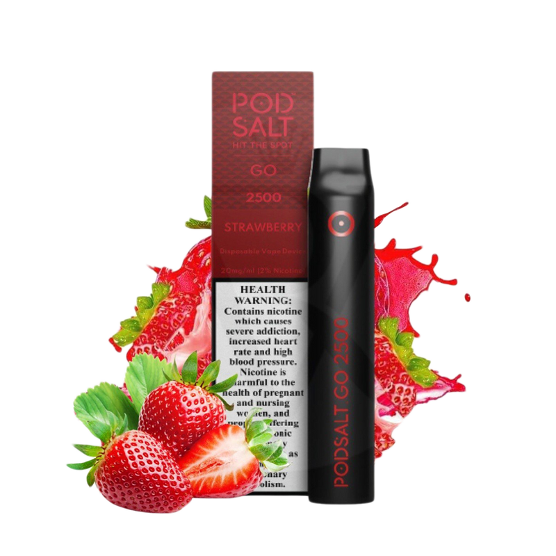POD Salt 2500 puffs Strawberry 2%