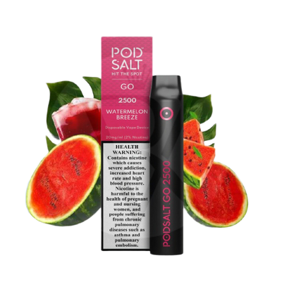 POD Salt 2500 puffs Watermelon Breeze 5%