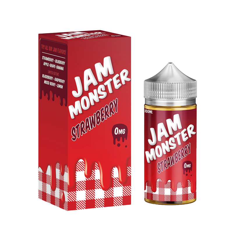 Jam Monster Strawberry 120ml